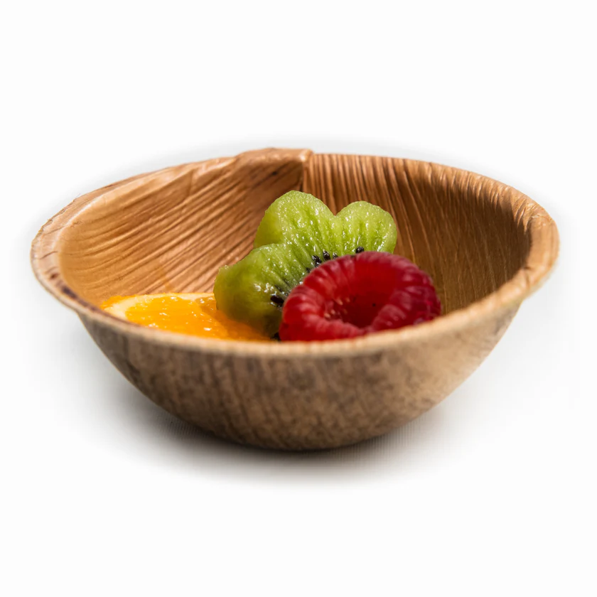37 Premium Round Palm Leaf Bowls 7-30cm | Eco-Friendly Disposable Bowls | 8 Sizes