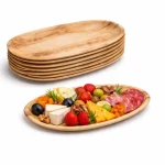 Large Oval Palm Leaf Platters
